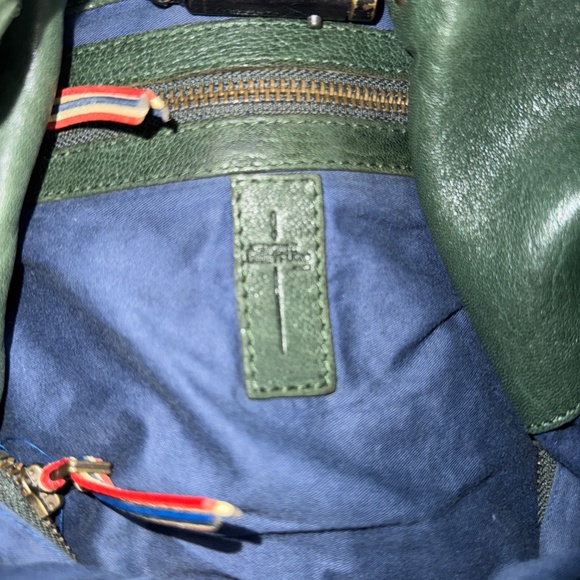 $925 JEROME DREYFUSS Etienne Handbag in Sapin - Picture 2 of 6